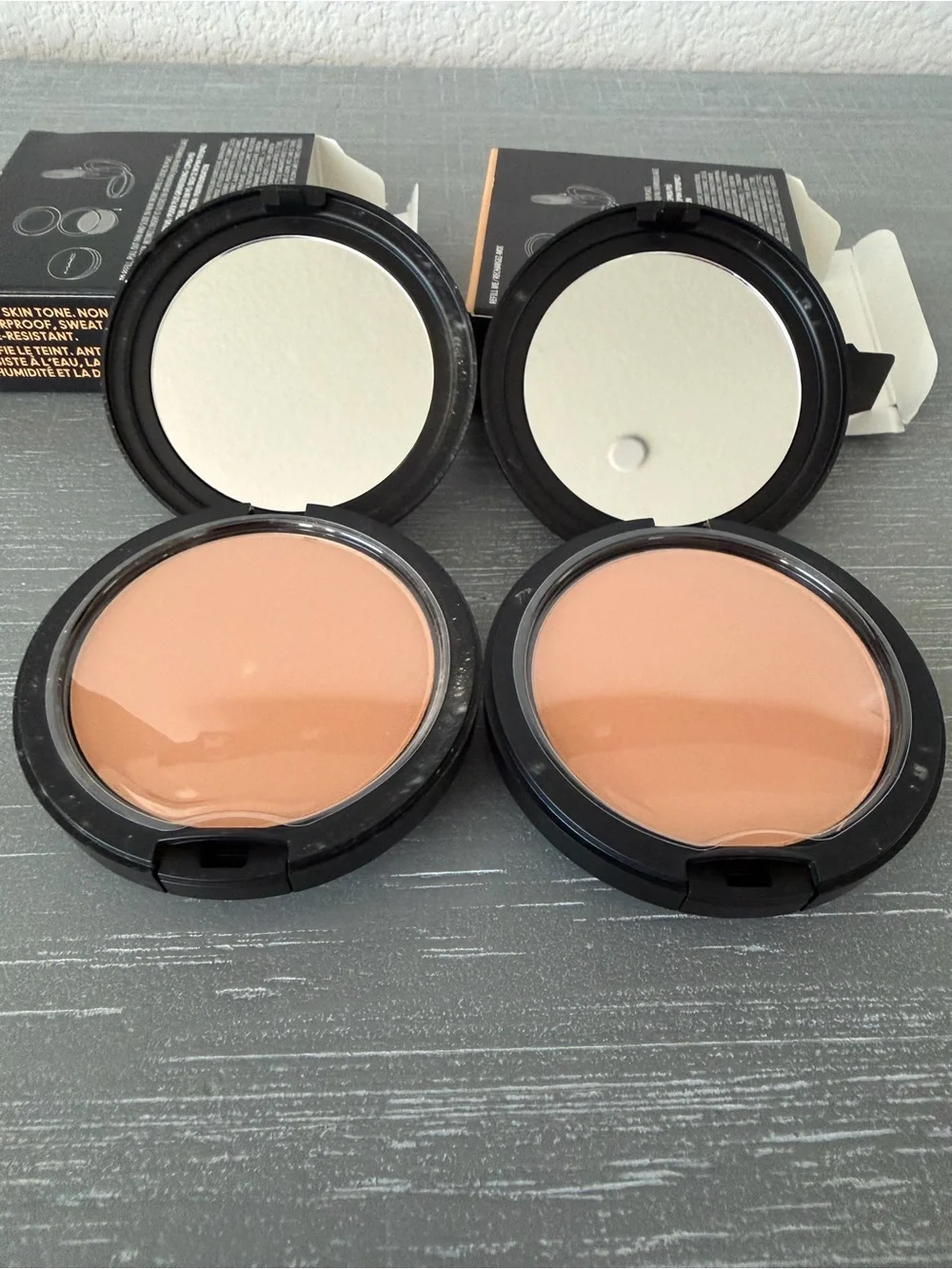 MAC Cosmetics Studio Fix Powder Plus Foundation NC25 — Lot of 2